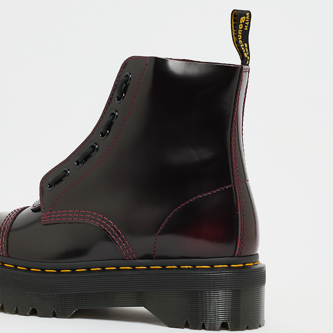 Dr. Martens Sinclair black milled nappa vermelho 85909 7