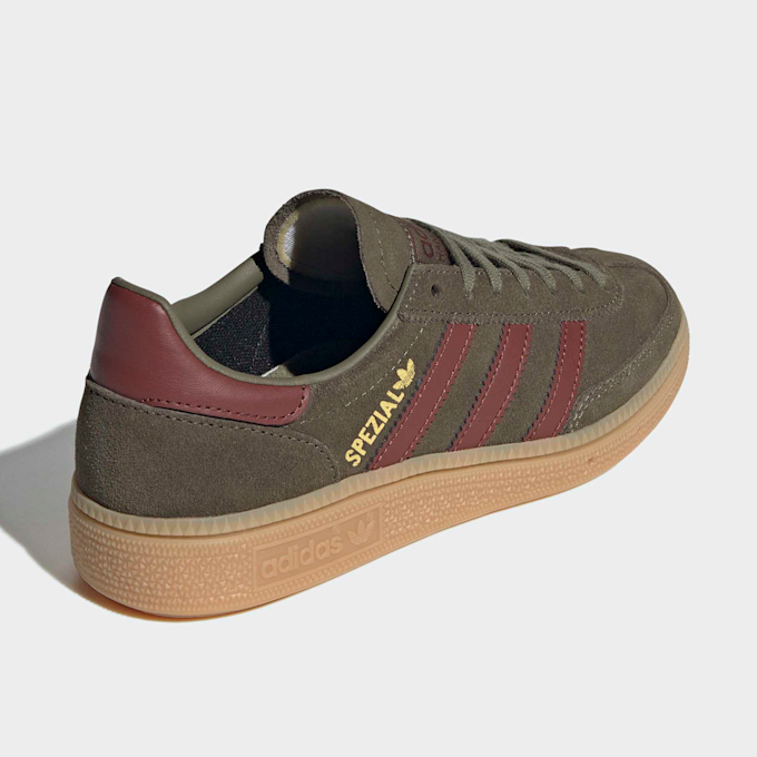adidas Originals Handball Spezial J focus olive/cream white/fox brown brązowy 84470 4