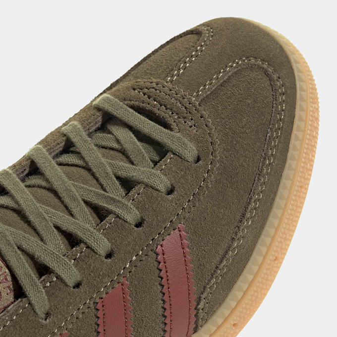 adidas Originals Handball Spezial J focus olive/cream white/fox brown brązowy 84470 7