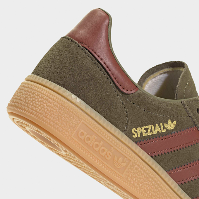 adidas Originals Handball Spezial J focus olive/cream white/fox brown brązowy 84470 8