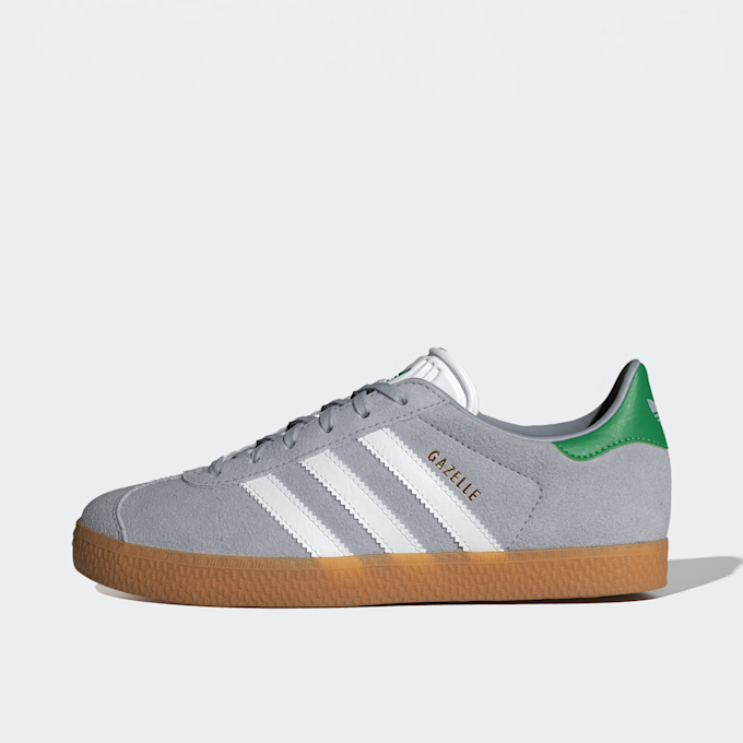 adidas Originals Gazelle J halo silver/ftwr white/green grau 84471 1