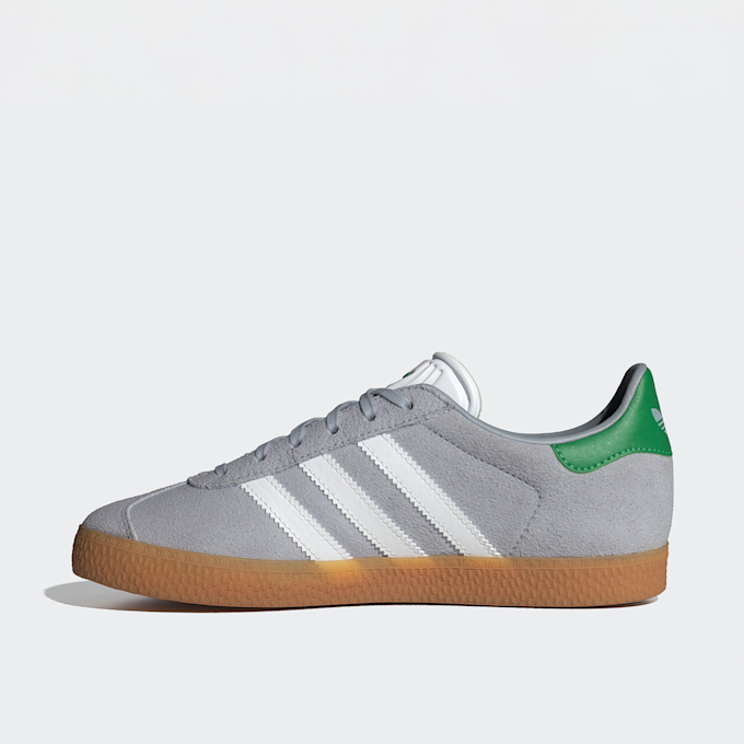 adidas Originals Gazelle J halo silver/ftwr white/green grau 84471 2