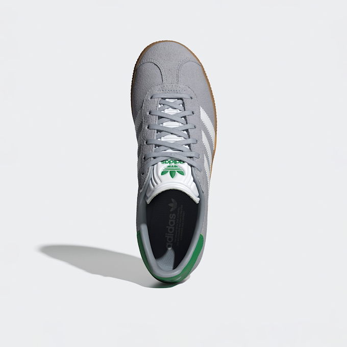 adidas Originals Gazelle J halo silver/ftwr white/green grau 84471 6