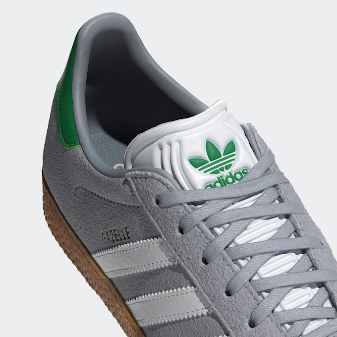 adidas Originals Gazelle J halo silver/ftwr white/green grau 84471 7