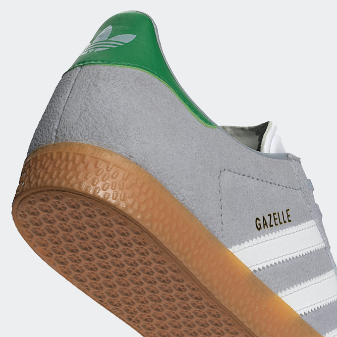 adidas Originals Gazelle J halo silver/ftwr white/green grau 84471 8