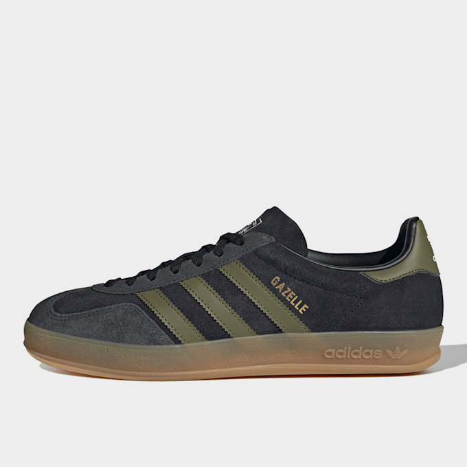adidas Originals Gazelle Indoor core black/focus olive/carbon schwarz 84485 1
