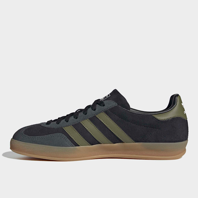 adidas Originals Gazelle Indoor core black/focus olive/carbon schwarz 84485 2