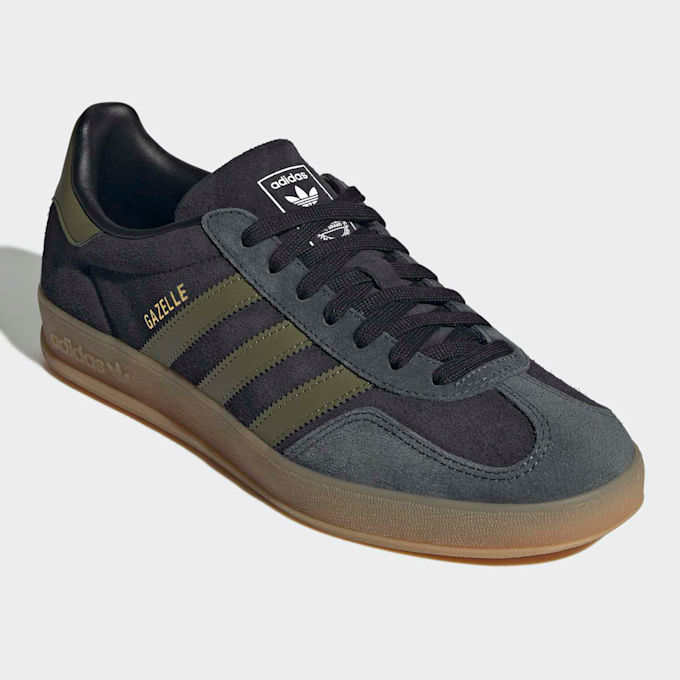adidas Originals Gazelle Indoor core black/focus olive/carbon schwarz 84485 3