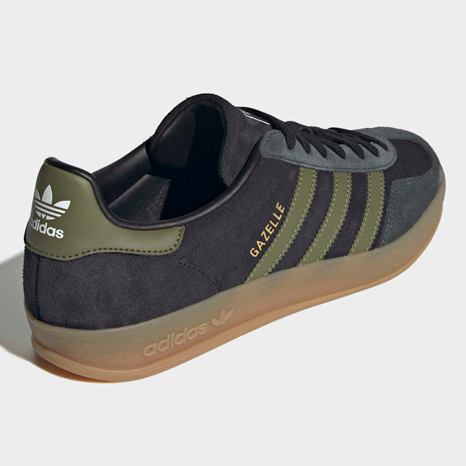 adidas Originals Gazelle Indoor core black/focus olive/carbon schwarz 84485 4