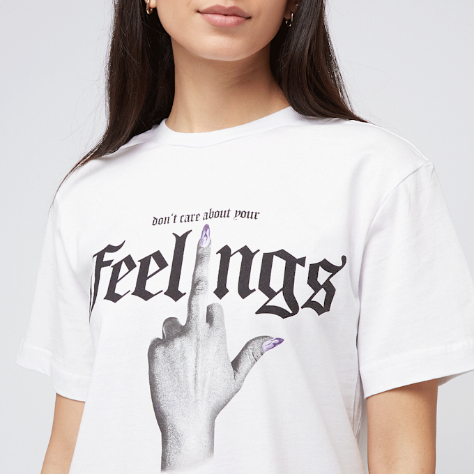 Miss Tee Don't Care Tee blanc 84600 3