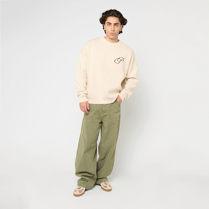 Prohibited Initial Knit Sweater beige 84605 5