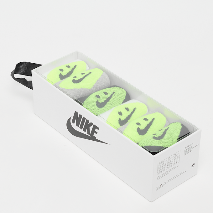 Nike 6 PACK - NHN  NIKE SMILEY CREW grey heather gris 91148 4