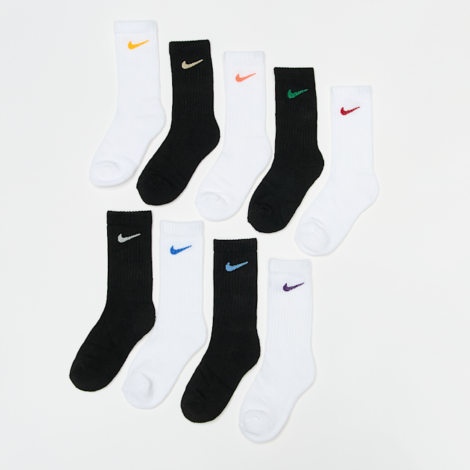 Nike 9 PACK - NHN HOLIDAY  CREW BOX SET white,black zwart 91149 1