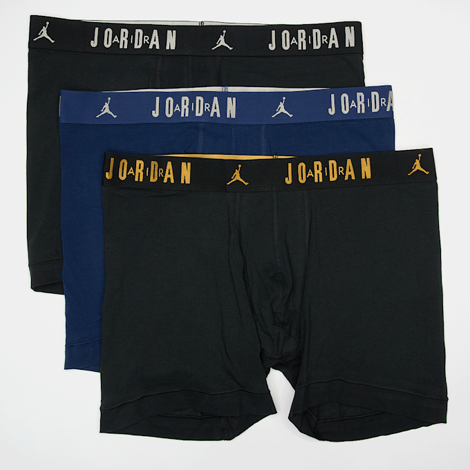 Jordan 3 PACK - Flight Cotton Core Boxer Brief nero 91151 1