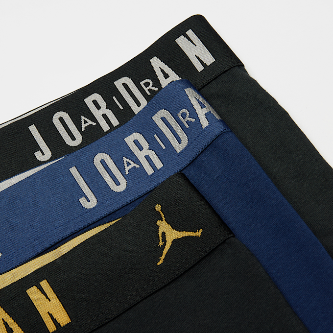 Jordan 3 PACK - Flight Cotton Core Boxer Brief crna 91151 2