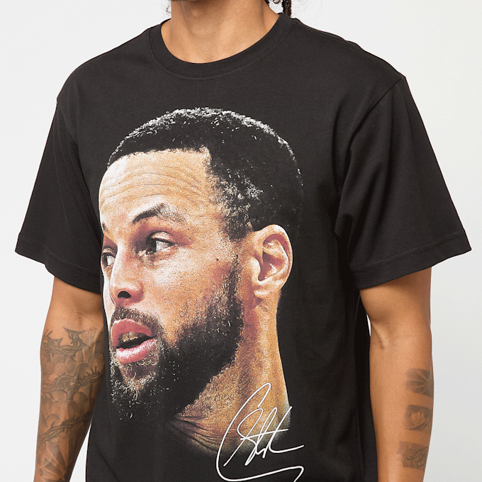 Mitchell & Ness NBPA Real Big Face Tee Stephan Curry schwarz 91308 3