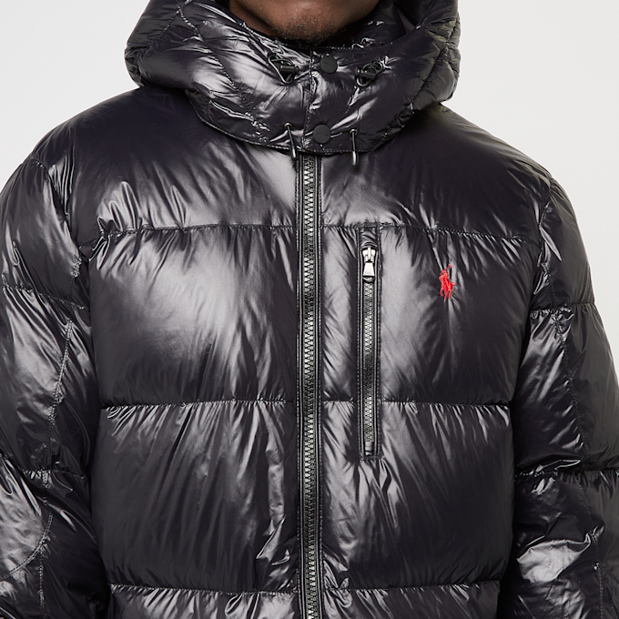 Polo Ralph Lauren GRHM JKT-INSULATED-BOMBER polo black glossy zwart 91331 3