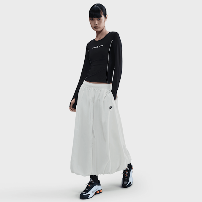 Nike Sportswear Shox Long-Sleeve Top schwarz 91785 4