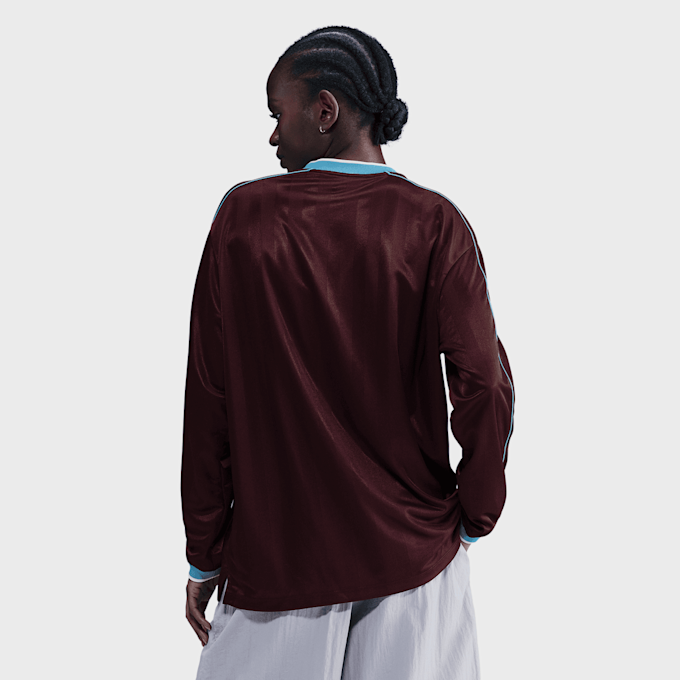 Nike Sportswear Long-Sleeve Jersey Top rosso 91788 2