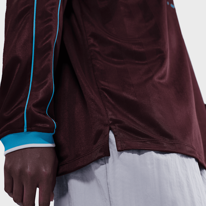 Nike Sportswear Long-Sleeve Jersey Top rouge 91788 5