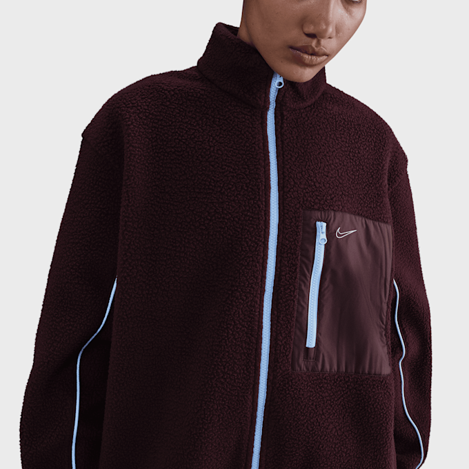 Nike Sportswear Full-Zip High-Pile Fleece Jacket rood 91792 3