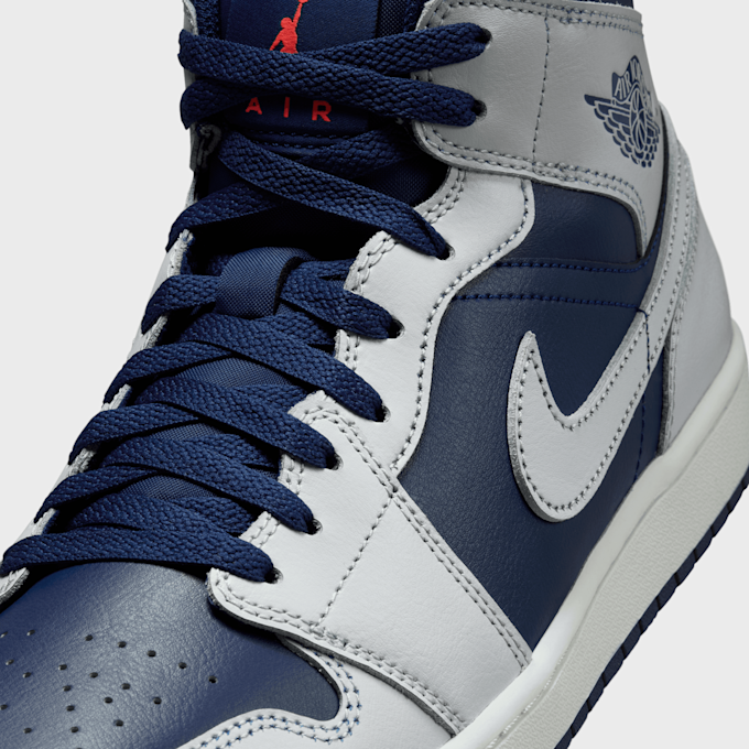 Jordan Air Jordan 1 Mid blue void/purple platinum-summit white weiß 91875 7