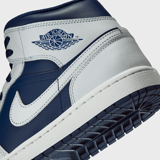 Jordan Air Jordan 1 Mid blue void/purple platinum-summit white weiß 91875 8