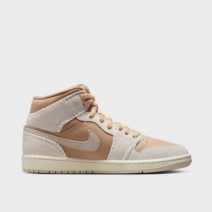 Jordan Air Jordan 1 Mid Se hemp/lt orewood brn sail blanc 91856 2