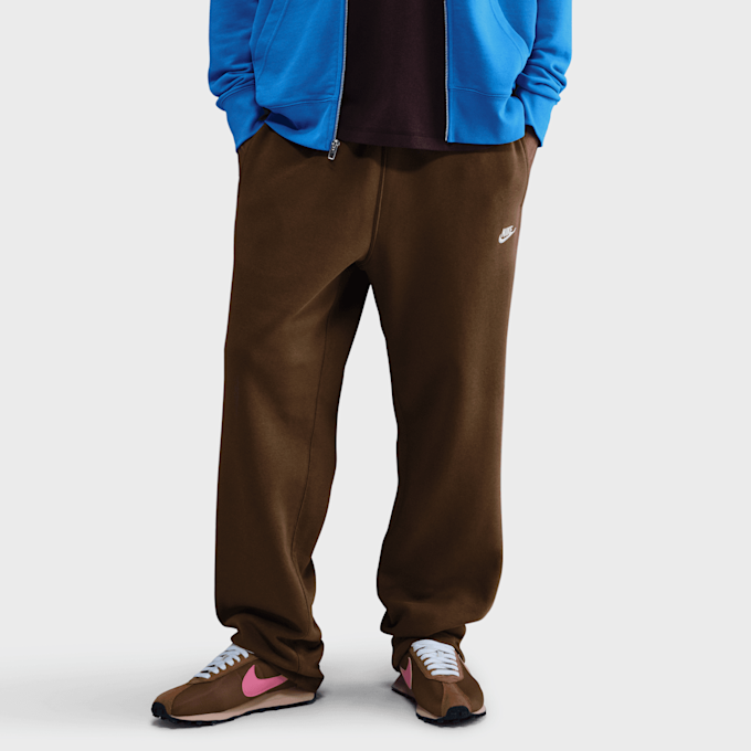 Nike Club Open-Hem Fleece Pants brun 91840 1