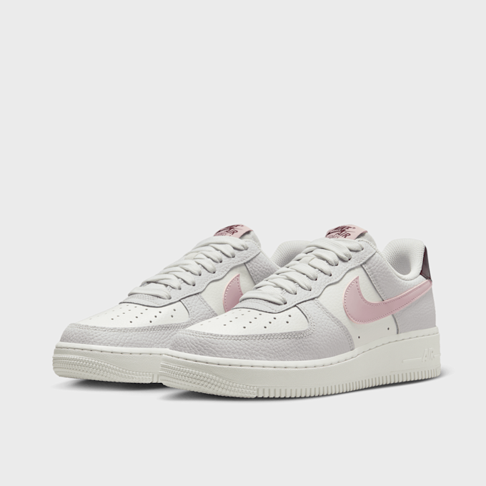 Nike Air Force 1 '07 summit white/plum chalk vast grey marrón 91751 3