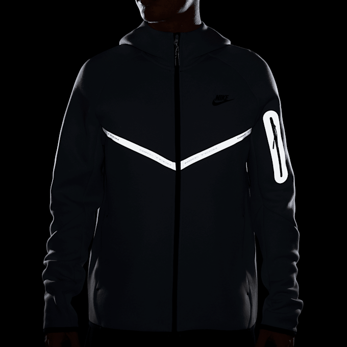Nike Tech Full-Zip Fleece Windrunner Jacket Reflective plava 92036 5