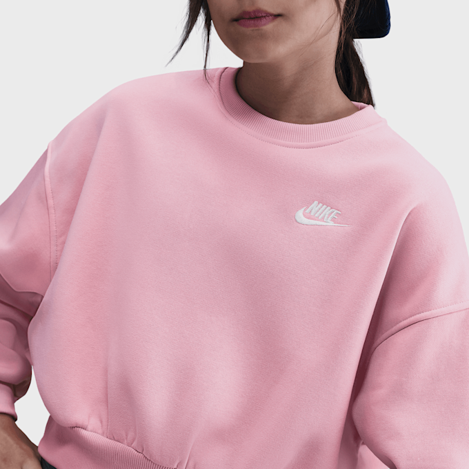Nike Sportswear Club Fleece Crew-Neck Sweatshirt różowy 92043 3