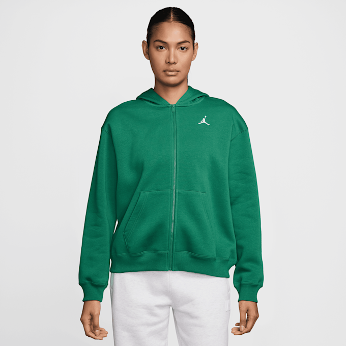 Jordan Brooklyn Fleece Full-Zip Hoodie groen 92207 1