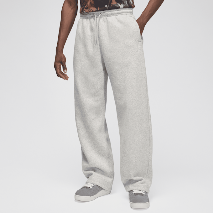 Jordan Brooklyn Fleece Oversized Open-Hem Pants grau 92244 1