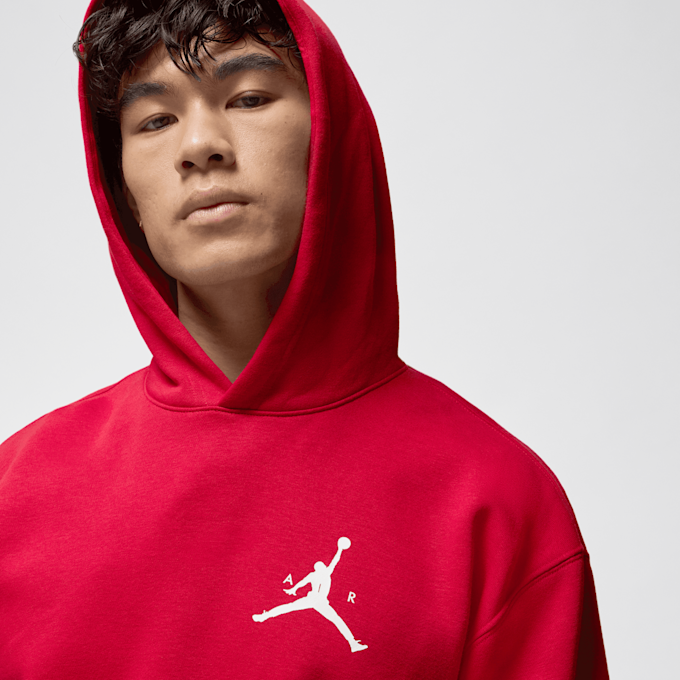 Jordan Jumpman Fleece Hoodie rosso 92247 3