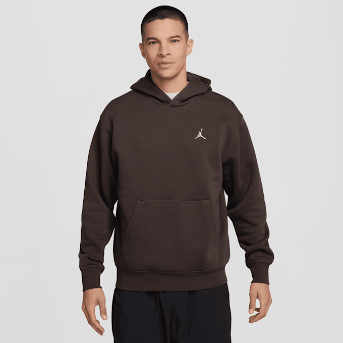 Jordan Brooklyn Fleece Hoodie brun 92229 1