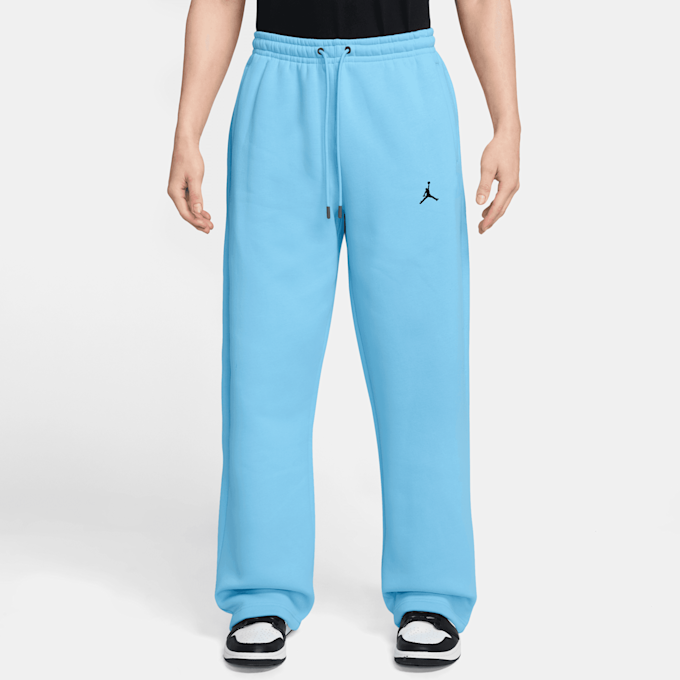 Jordan Brooklyn Fleece Oversized Open-Hem Pants niebieski 92234 1
