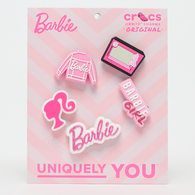Crocs 5 PACK - Jibbitz Barbie wielokolorowy 92307 1