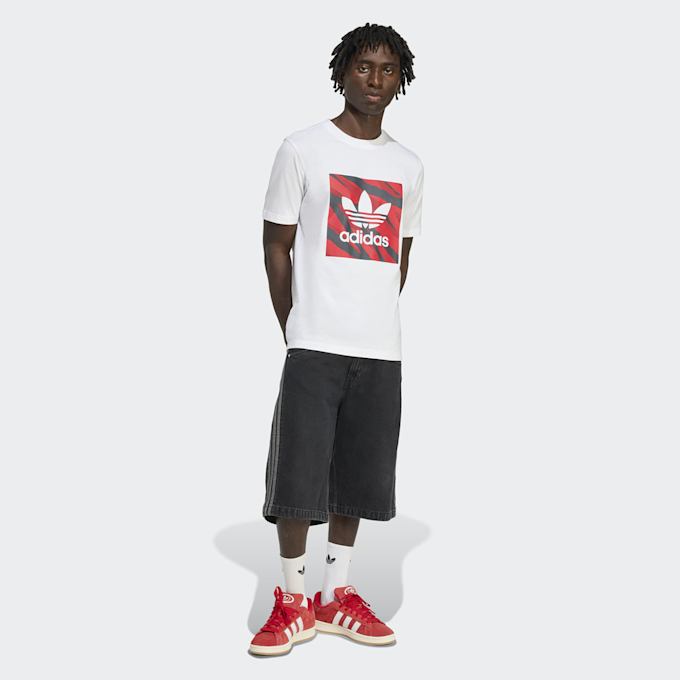 adidas Originals Camo Cube Tee bianco 92370 4