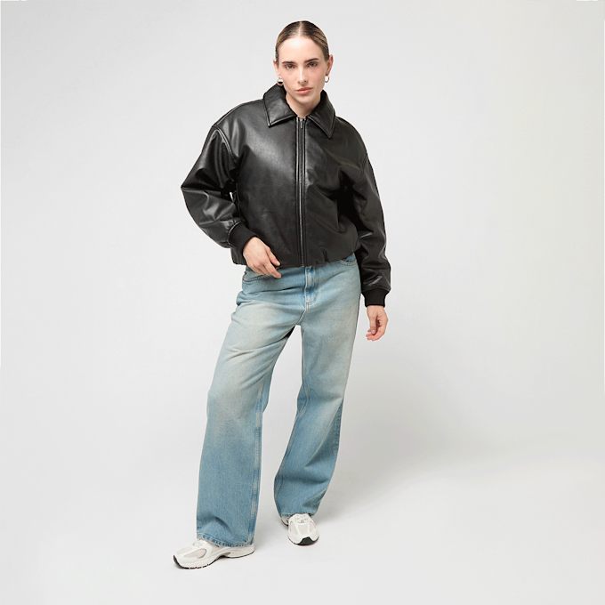 Decibel Padded PU Jacket black preto 92517 4