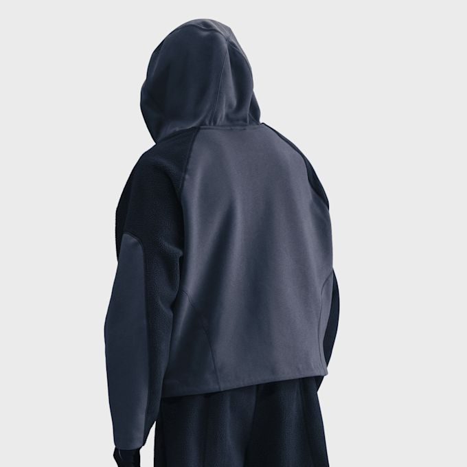 Nike Tech Boreas Oversized Hoodie blu 92665 2