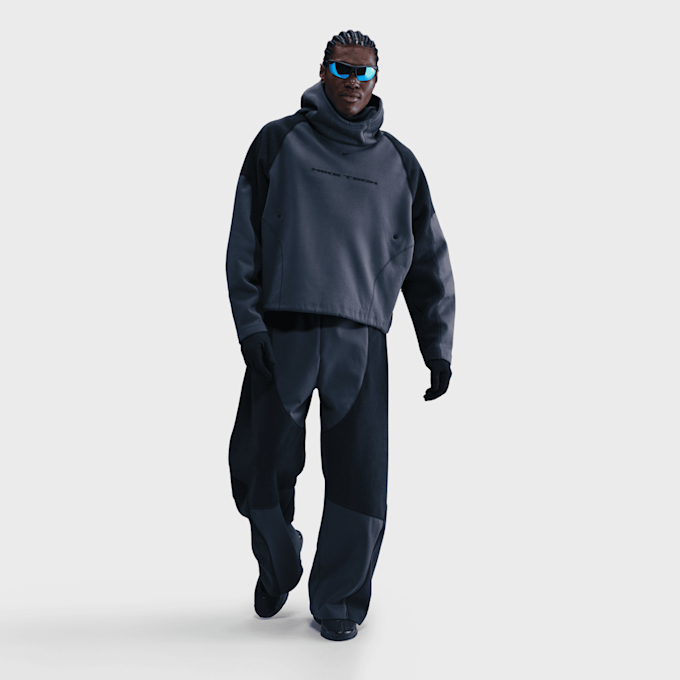 Nike Tech Boreas Oversized Hoodie blu 92665 8