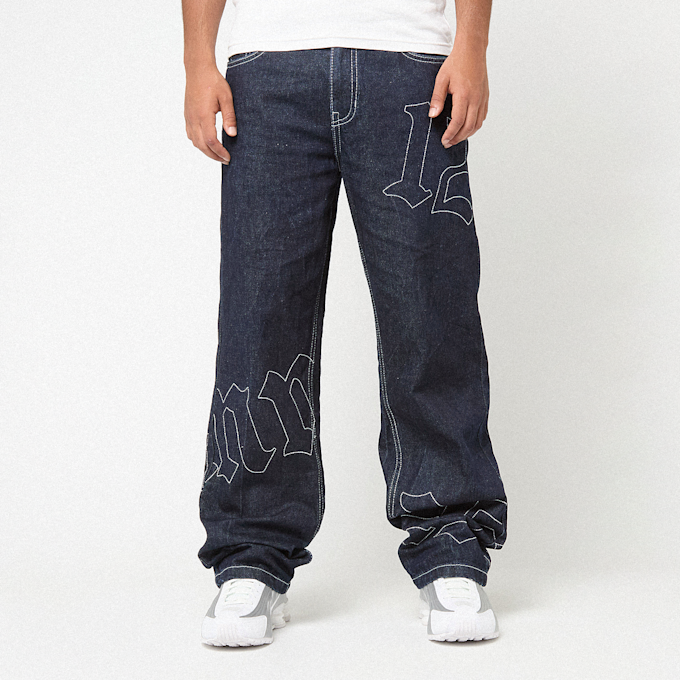 SNIPES Straight Leg Raw Denim 125mm x SNIPES blau 92770 2