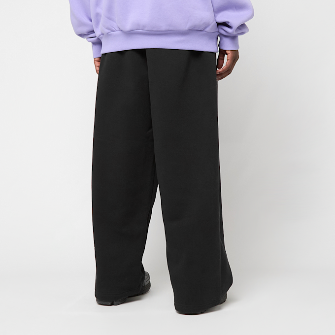 Urban Classics Fluffy Wide Leg Trackpants czarny 92801 2