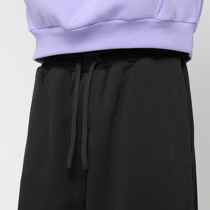 Urban Classics Fluffy Wide Leg Trackpants czarny 92801 3