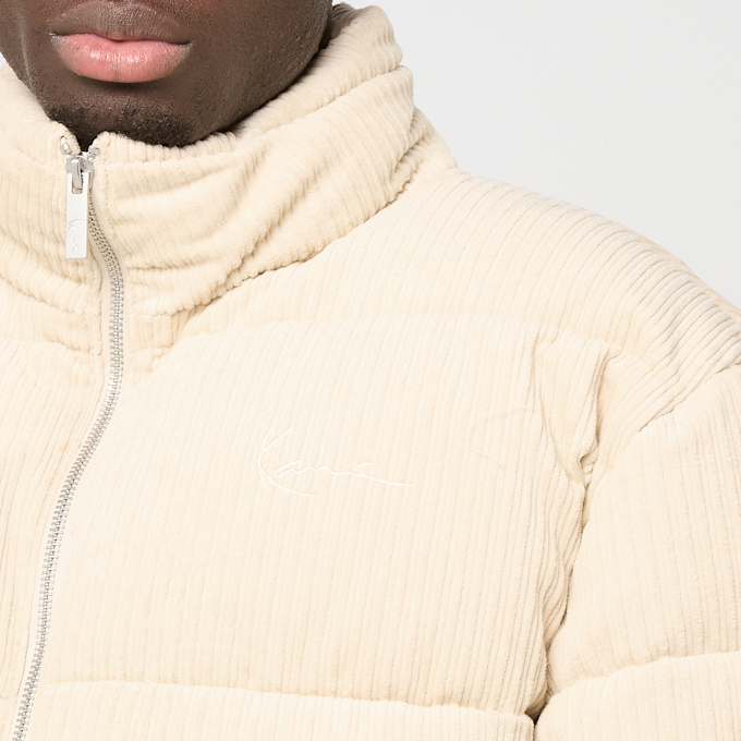 Karl Kani Signature Corduroy Puffer Jacket bege 92803 3