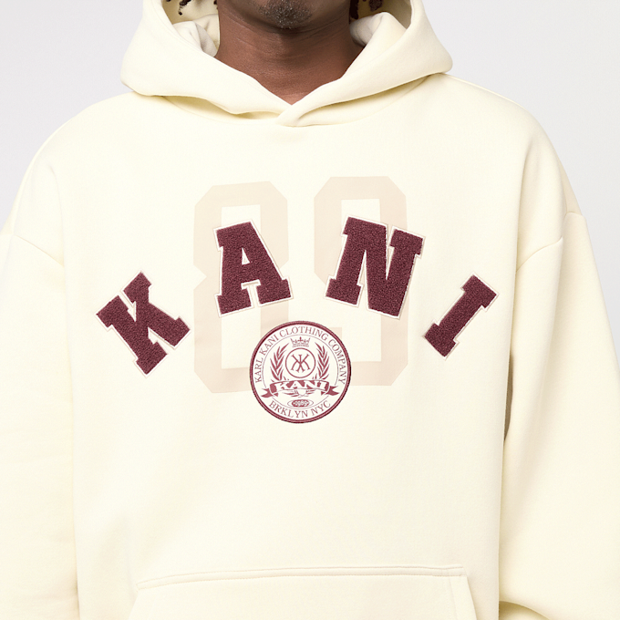Karl Kani College 89 Oversize Hoodie beige 92868 3