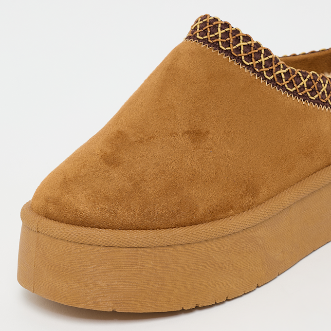 Decibel Liorah Plateau Leather Slide tan beige 92886 6