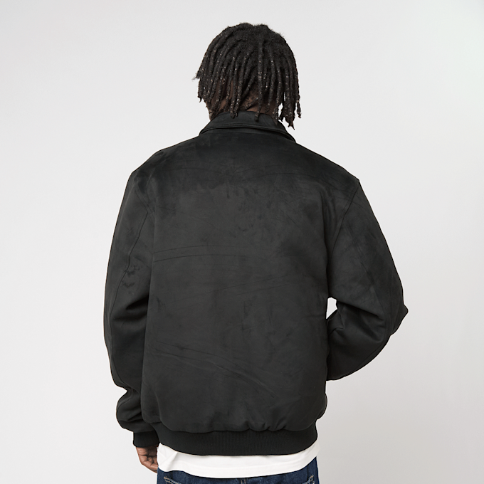 Karl Kani Kani Legacy Faux Suede Bowling Jacket zwart 92980 2