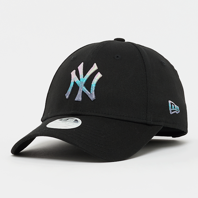 New Era FEMALE 9FORTY Metallic Logo MLB New York Yankees preto 92966 1